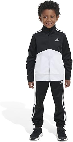 Miniatura 3 de adidas boys 2-piece Color Block Tricot Track Set