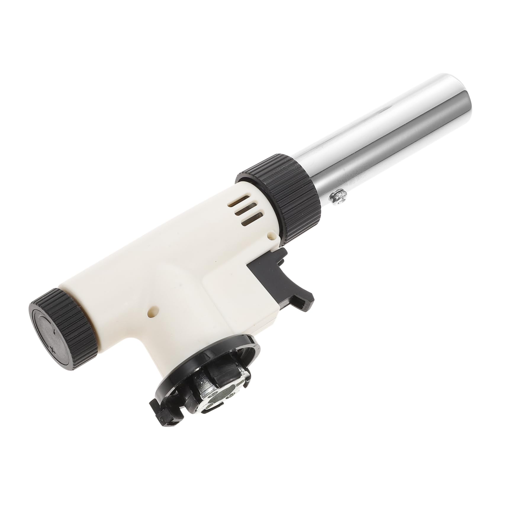 OUNONA Adjustable Culinary Torch with Refillable Gas Windproof Flame for Baking Brulee and Soldering Heat Portable Design Feature