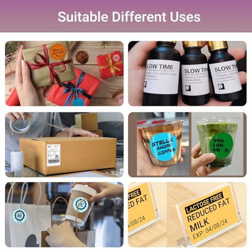 Image of ORGBRO Z1 Shipping Label Printer, 4x6 Thermal Label Printer for Small Business, High Speed Sticker Maker for Commercial Grade Shipping Packages, Used for Amazon, Ebay, Shopify, USPS (USB Only)