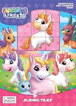 Board book Unicorns Sliding Tiles Book