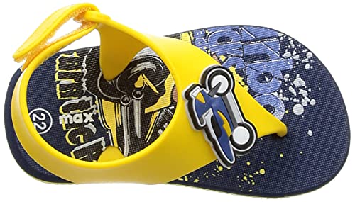 Image of Max Boys Printed Sling Back Slippers