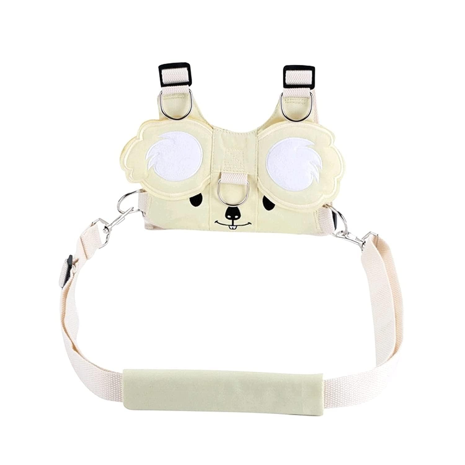 Guinzaglio per Bambini 3 in 1 Koala Braccialetto Antismarrimento con Serratura a Chiave Portatile Anti-Perso Harness 1-6 Anni