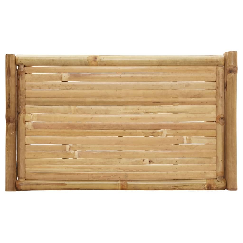 Mangloder Bambus Tabletttisch klappbar 70,5 x 42,5 x 80 cm, faltbar und tragbar, beistelltisch für terrasse, balkontisch, campingtisch, Wohnzimmer, platzsparend für Outdoor
