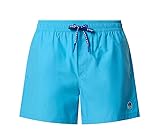 NORTH SAILS Herren-Boxershorts aus Baumwolle und recyceltem Nylon mit Logo, Blaue Höhle, L