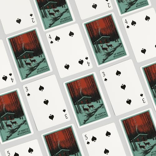 Lantern Press Cartas de Poker, 52 naipes, Caja miniatura 4