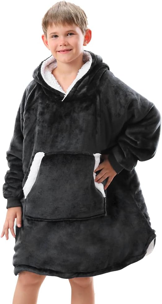sweatshirt blanket for kids