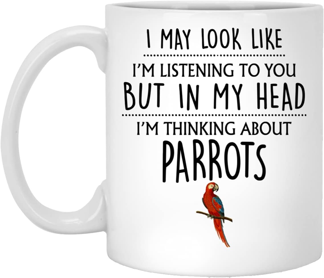 Parrot Gift, Parrot Mug, Parrot Gifts, Funny