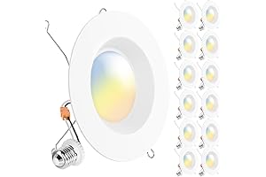 Sunco's 5/6 Inch LED Retrofit Recessed Lighting Kit: A Customizable Lighting Solution for Your Home