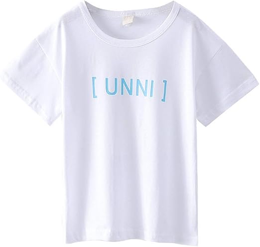 Amazon Infabe 子供服 女の子 無地 Tシャツ 可愛い カジュアル ゆったり トップス ガールズ 春着 夏物 普段着 おしゃれ Tシャツ カットソー 通販