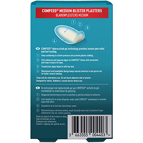 Compeed Medium Size Blister Plasters, Pack Of 6 #TOP1