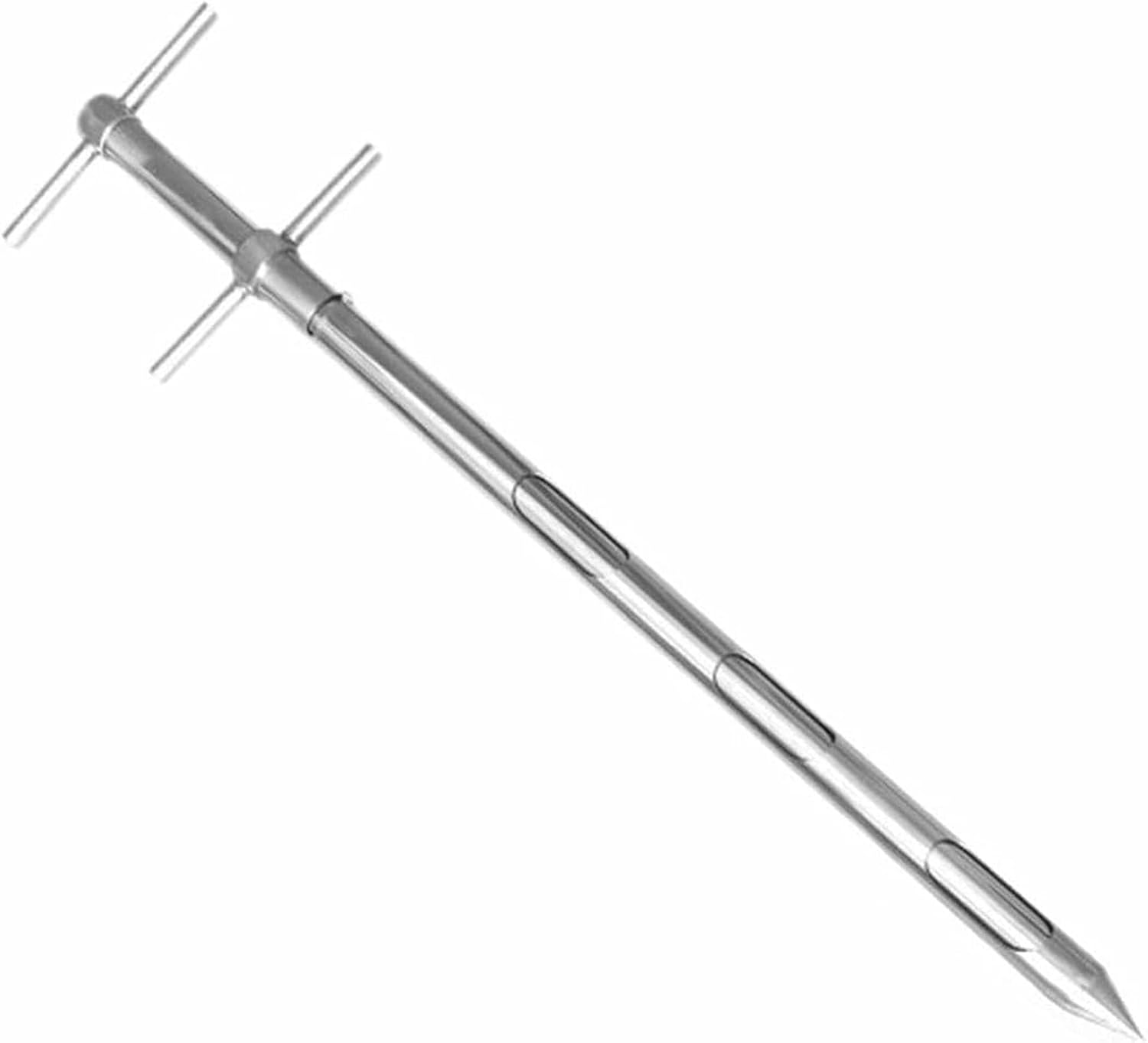 Grain Probe Sampler, Stainless Steel Three Zone Precision Grain Sampler for Rice, Corn, Wheat & Soybeans~/