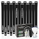 KINGRASP ゴルフグリップ 標準/中サイズ 5色から選択可能 ラバーゴルフクラブグリップ ゴルフグリップキット