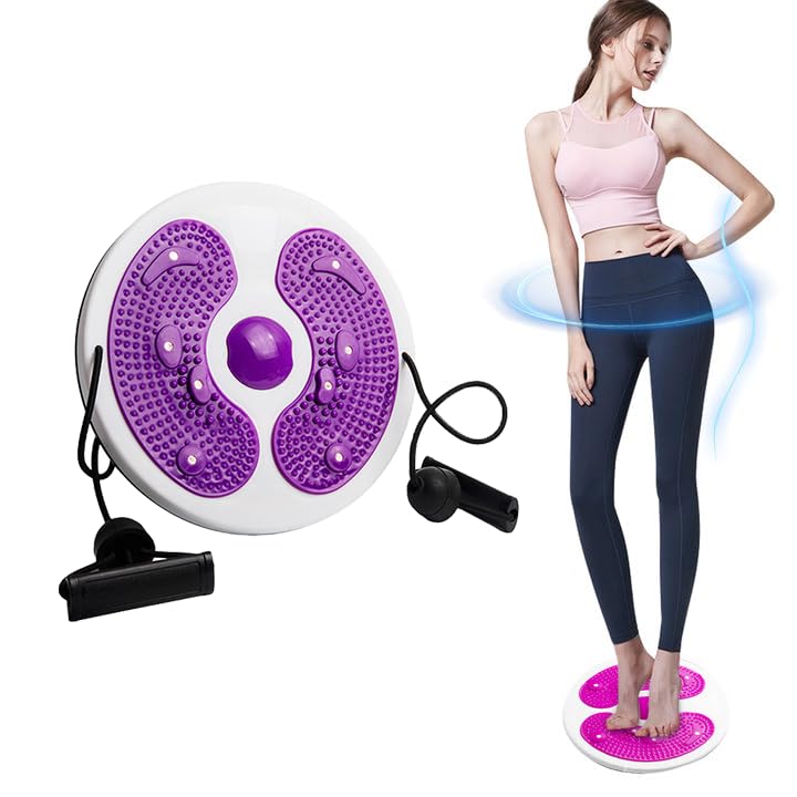 GAESHOW Twisting Waist Disc Board, Twisting Machine Fitness Waist Twisting Disk Taille Draaitafel Heuptrainer, Aerobic Fitnesschijf Twister Plaat Sportuitrusting