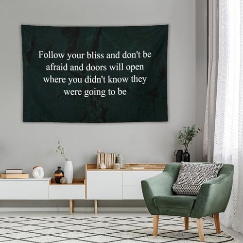 Tapisserie murale Follow Your Bliss pour un intérieur inspirant - 6