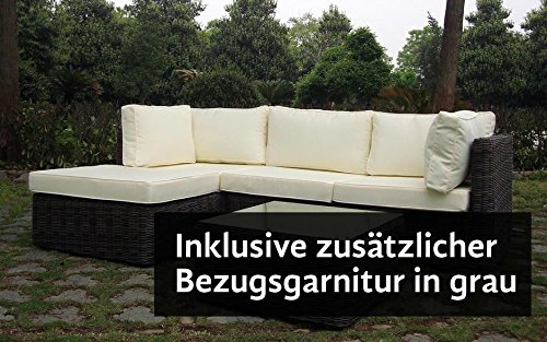 Preisvergleich Produktbild Baidani Rattan Garten Lounge Garnitur Time Out