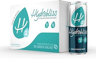 Hydrobliss® Virgin Hydrogen Water - Case of 12 BPA-Free Cans