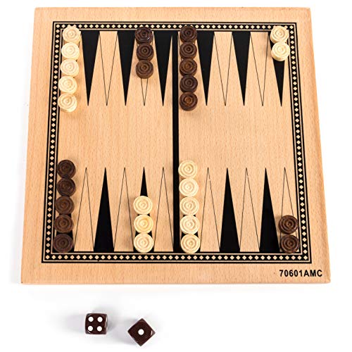 CARDINAL GAMES - 6039930 - Leather Chess, Checkers...