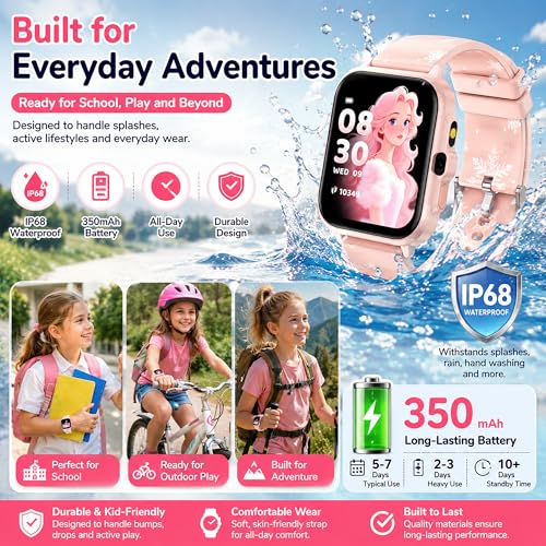Image of Smart Watch for Kids (Pink)