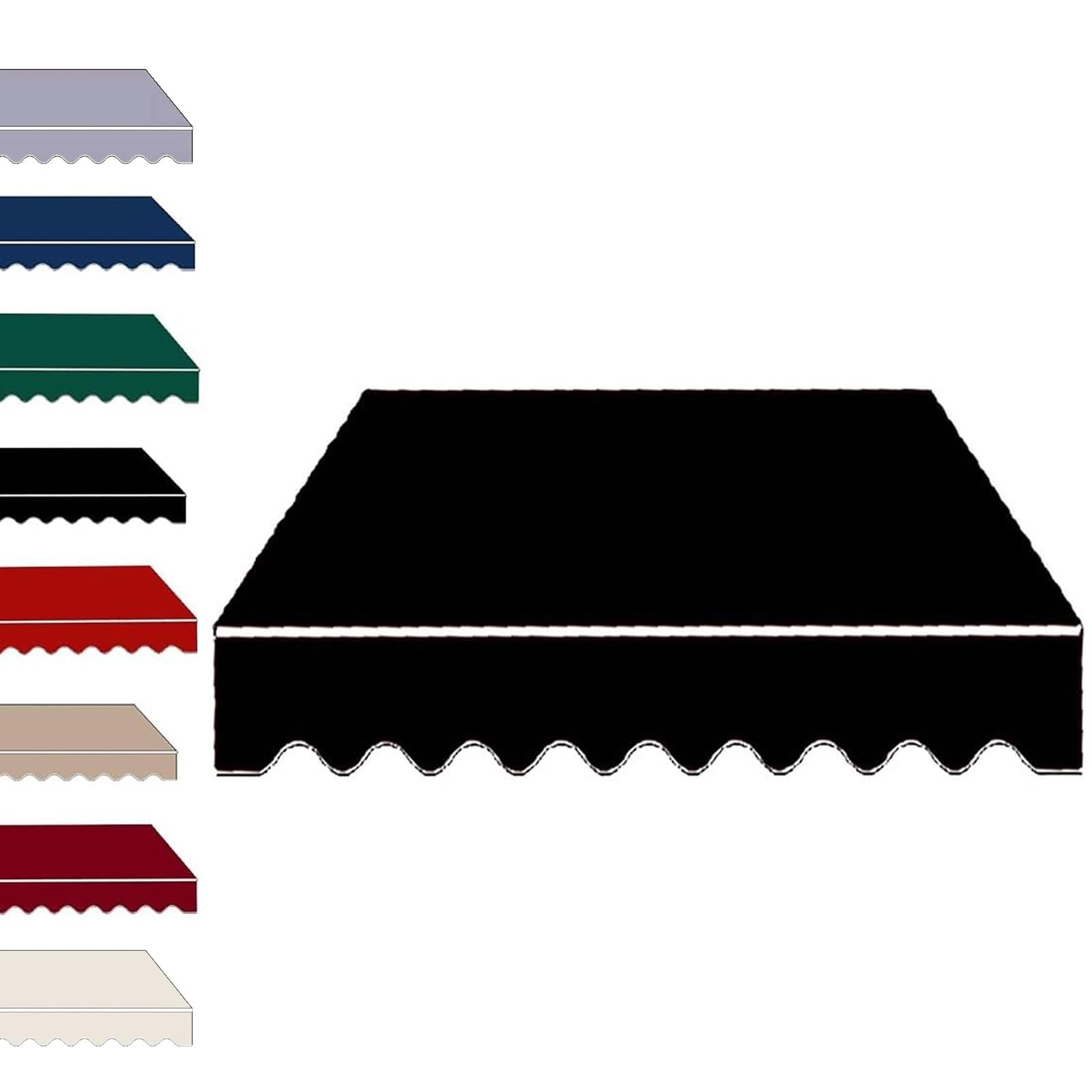 Tissu de rechange imperméable pour réparer une bâche de porte usée