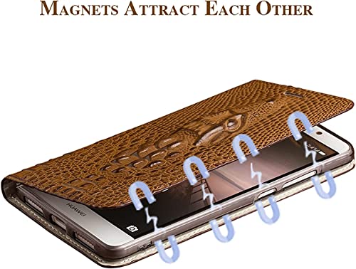 Funda para iPhone 14 Pro Max tipo libro de piel azul con ranuras 2
