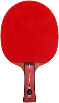 Offensive Table Tennis Bat, 5 Layers of Pure Wood, 8-Star Professional Ping Pong Racket, Used by Intermediate and Senior Players/Single Racket/Long Handle