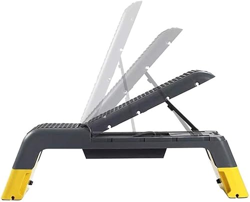 Plataforma de entrenamiento Banco de mancuernas Equipo de fitness multifuncional Plataforma aeróbica profesional Carga máxima 220 libras