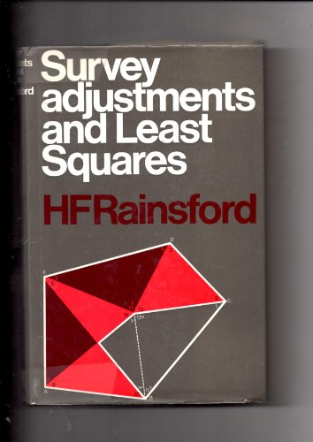 Survey Adjustments and Least Squares 0094552703 Book Cover