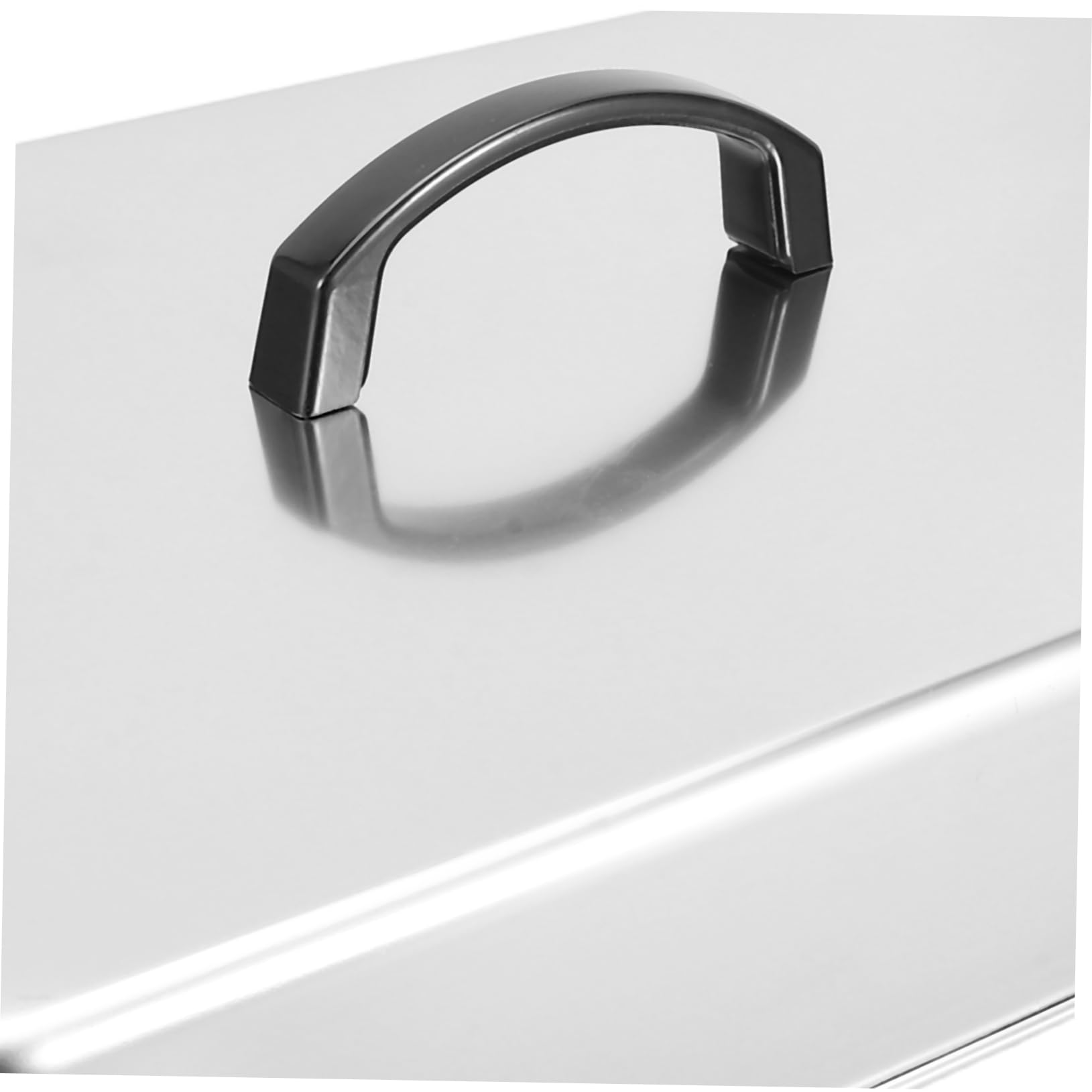 Tapa De Sartén De Acero Inoxidable Para Cocinar Al Vapor Tapa De Plancha Rectangular Accesorios De Cocina Para Parrilla y Barbacoa