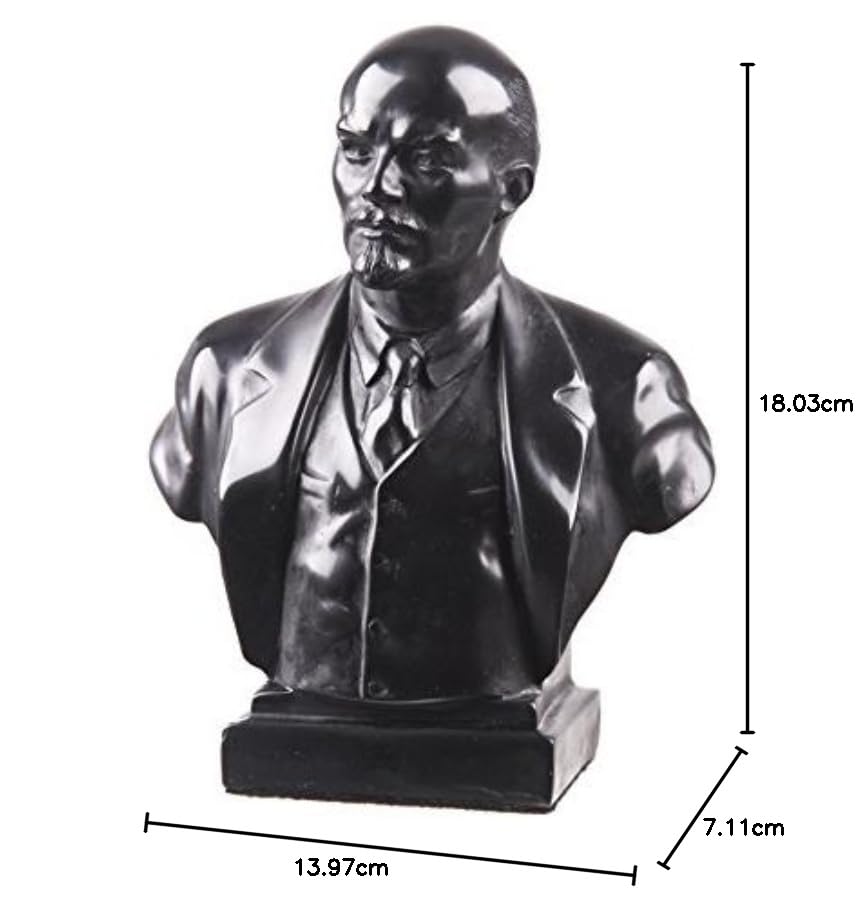 danila-souvenirs Buste/Statue en Pierre du Leader Russe/soviétique Vladimir Lénine 18 cm