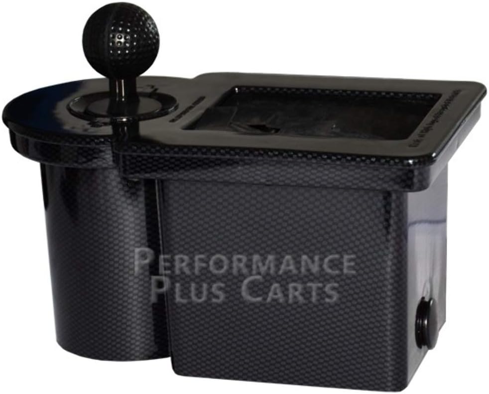 Performance Plus Carts Club Car DS Golf Cart Carbon Fiber Ball Washer and Club Washer