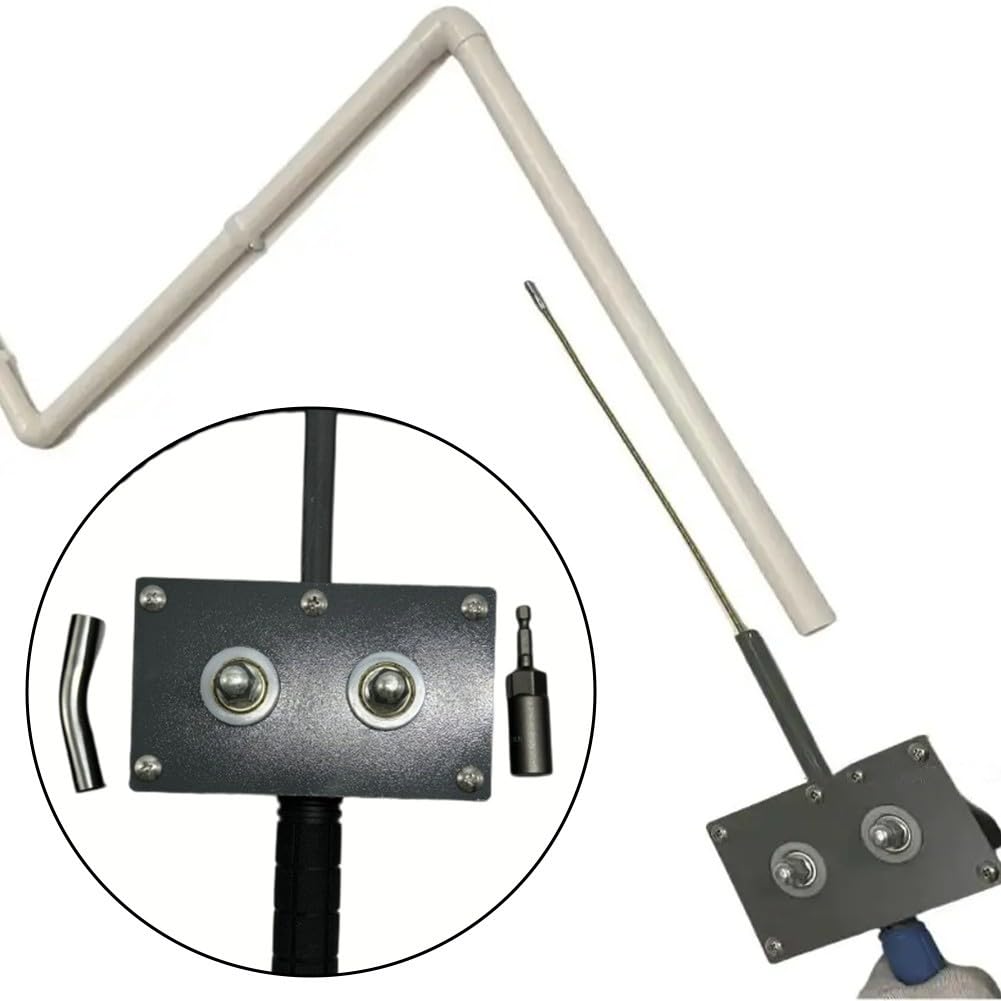 Extracteur de câble électrique : outil de filetage automatique et dispositif de pêche de conduit, équipement de câblage électrique en alliage pour projets muraux de bricolage et utilisation