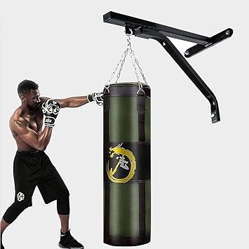 Heavy Bag Stand, Heavy Bag Mount Wall, Heavy Duty Punching Bag Hanger Bracket for Boxing, MMA Home Garage Workout Gym Cardio Fitness