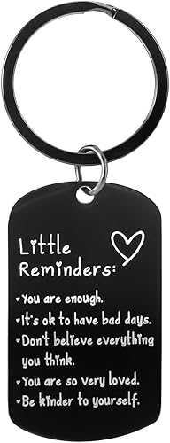 Reminders Keychain, Keychain Perfect Mental Health Gifts - Mental Health Gifts