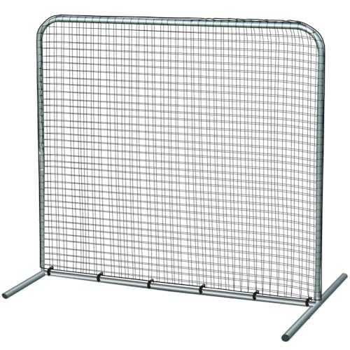 Champro Infield Style Screen (Silver/Green, 7 x 7-Feet)