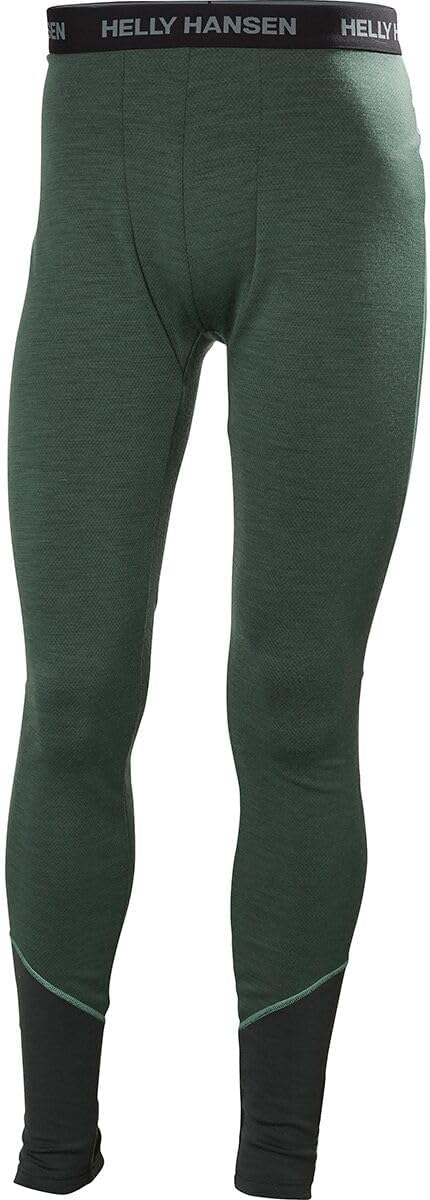 Helly-Hansen LIFA Merino Midweight Pant for Men, Track Pants with Non-Itch Fabric, 2-Layer Design, Flat Lock Seams, ZQ Wool