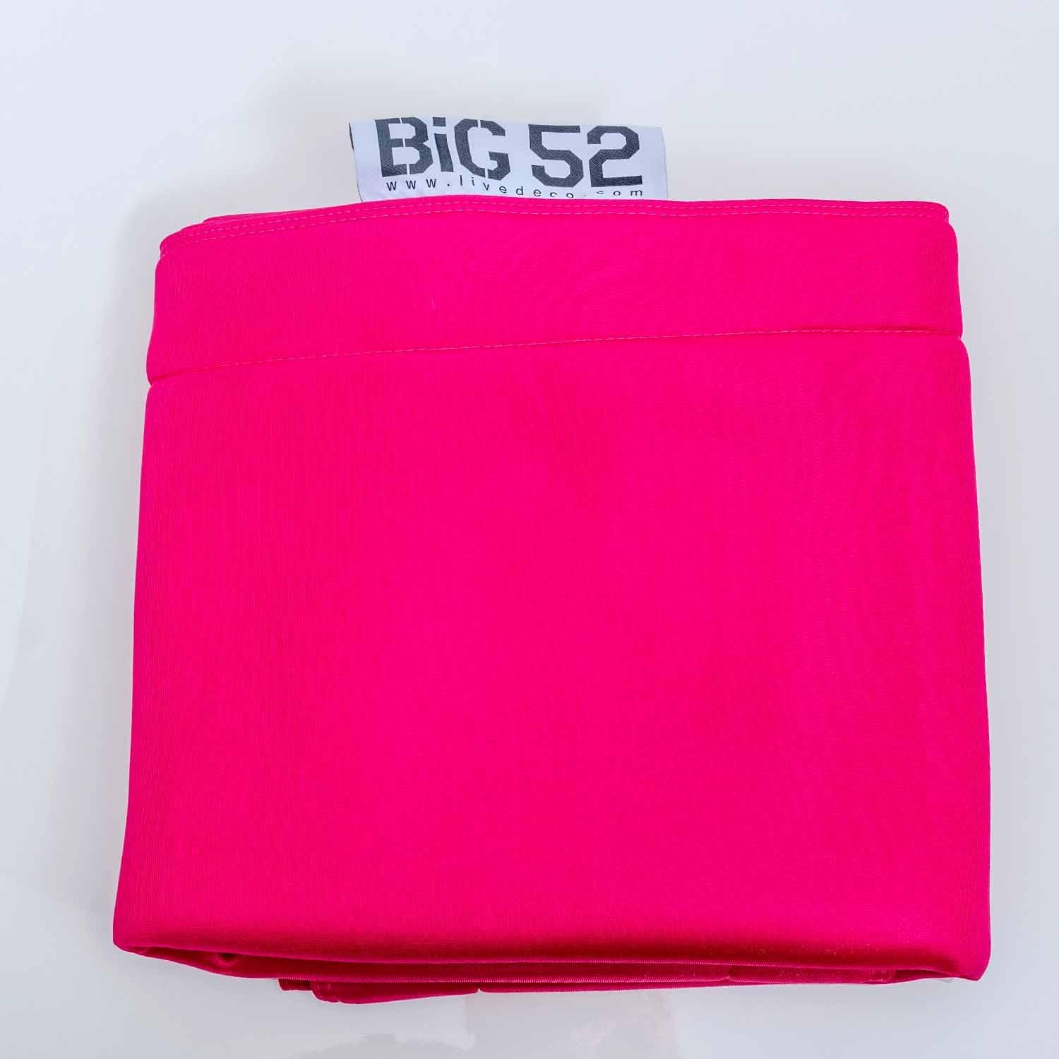 LIVEDECO - Housse Vide Pouf Géant XXL, Flottant pour Piscine, Rose Pool BiG52
