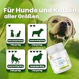 Dolvit Calm Beruhigungsmittel für Hunde und Katzen 30 Tabletten, Entspannungs- & Anti-Stress-mittel für Hunde mit Baldrian, L - Tryptophan und Zitronenmelisse, Schmackhaft und Leicht Enzunehmen
