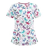 mitad corazón para dos mujeres niñas verano blanco negro parte superior regalo de cumpleaños mujer manga corta falsa smiley mujer camiseta básica king queen T camiseta de verano mujer blusa básica de manga larga plisada casual con botones camiseta de manga larga camiseta de mujer blusa casual manga larga camiseta con cuello en V Camiseta de manga larga gsleeve Valueweight T 2 en 1 - Camiseta de manga larga, estilo casual, tunkia de manga larga, tallas grandes