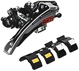 shimano ultegra umwerfer einstellen Top Swing Umwerfer indextauglich. Der Dual-Route Zuganschlag ermöglicht die verwendung des Umwerfers mit ober- und unterrohrgeführtem Zug.