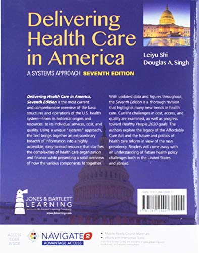 image for Jones & Bartlett Learning Delivery of Health Care in America with Navi