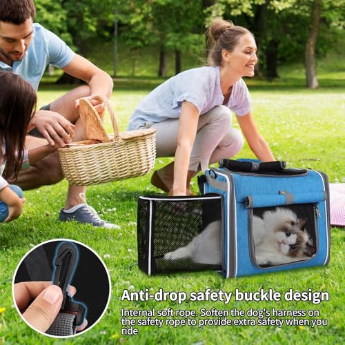 Cesta De Bicicleta Para Pets - Cesto De Bicicleta Para Cães - Mochila Com Ventilação Ajustável Para