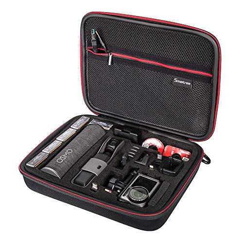 Smatree 4L Hard Carrying Case Compatible with DJI Osmo Pocket 2 Osmo Pocket Charging Case Osmo Action Gopro Hero 9 8 7  6 5