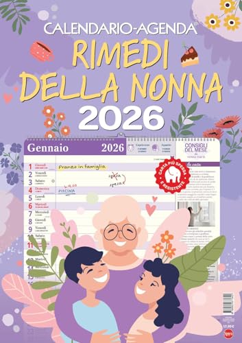Rimedi Della Nonna. Calendario-Agenda 2026