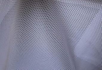 Sport Mesh White Polyester Mesh Netting 58" Wide Fabric by The Yard D466.04