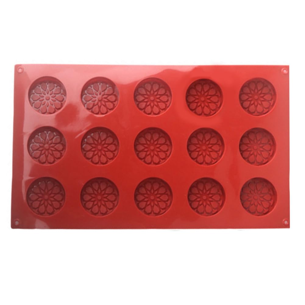 CTRLZS Silicone Mousse Cake Mold Tart Baking Molds Cake Decoration Mold Sweet Mousse Mold,Round