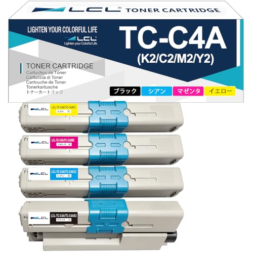 Amazon.co.jp: LCL OKI用 TC-C4A TC-C4AK2 TC-C4AC2 TC-C4AM2 TC-C4AY2