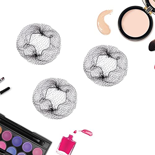 Foto von Unsichtbare Haarnetze, Haarnetze Elastische, Haarnetz Dutt, Haarnetze für Frauen, Dutt Netz, Haarnetze Unsichtbar, Haarnetze Ballett, Unsichtbar Haarnetz für Frauen, Haar Netze, 30 Stück