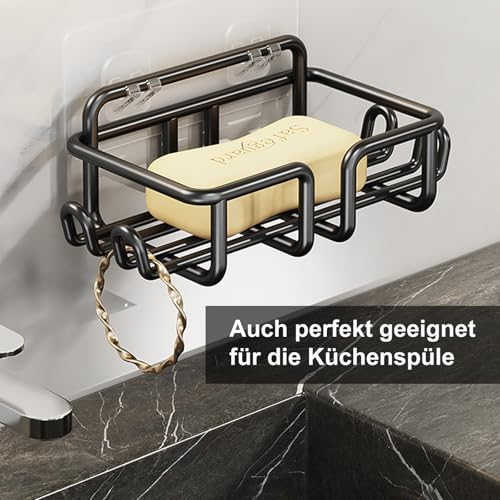 Étagère de douche d'angle sans percer pour carrelage propre et net - 6