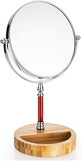European-Style Metal Makeup Mirror Desktop Do...