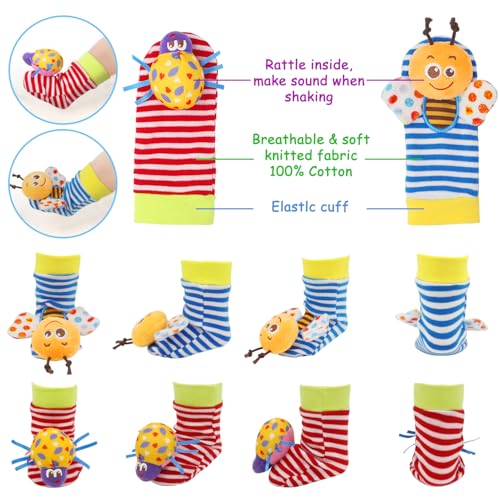 Bloobloomax RATTLE03 Baby Rattles Toys For 0-12 Month thumb #4